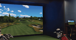 Indoor Golf at Treetops Resort