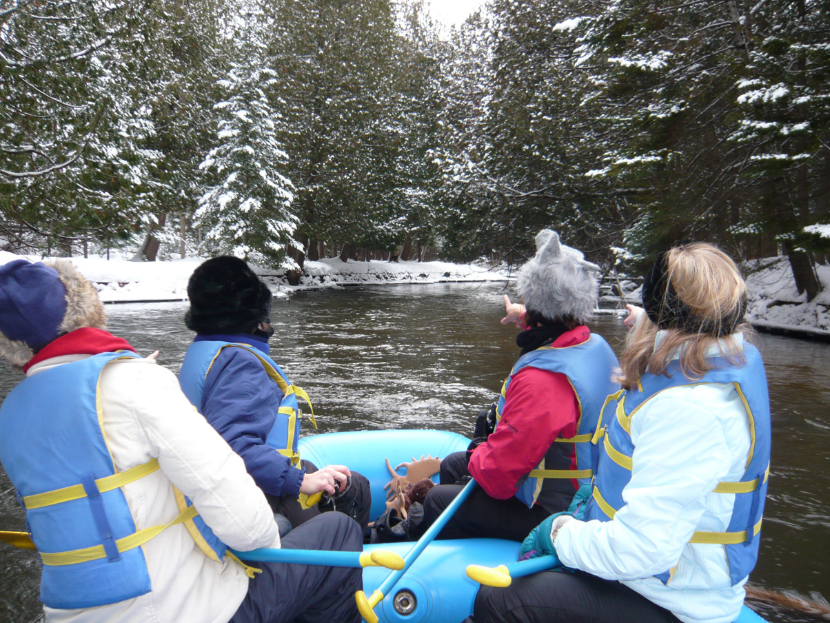 Winter Rafting Michigan | Treetops Resort