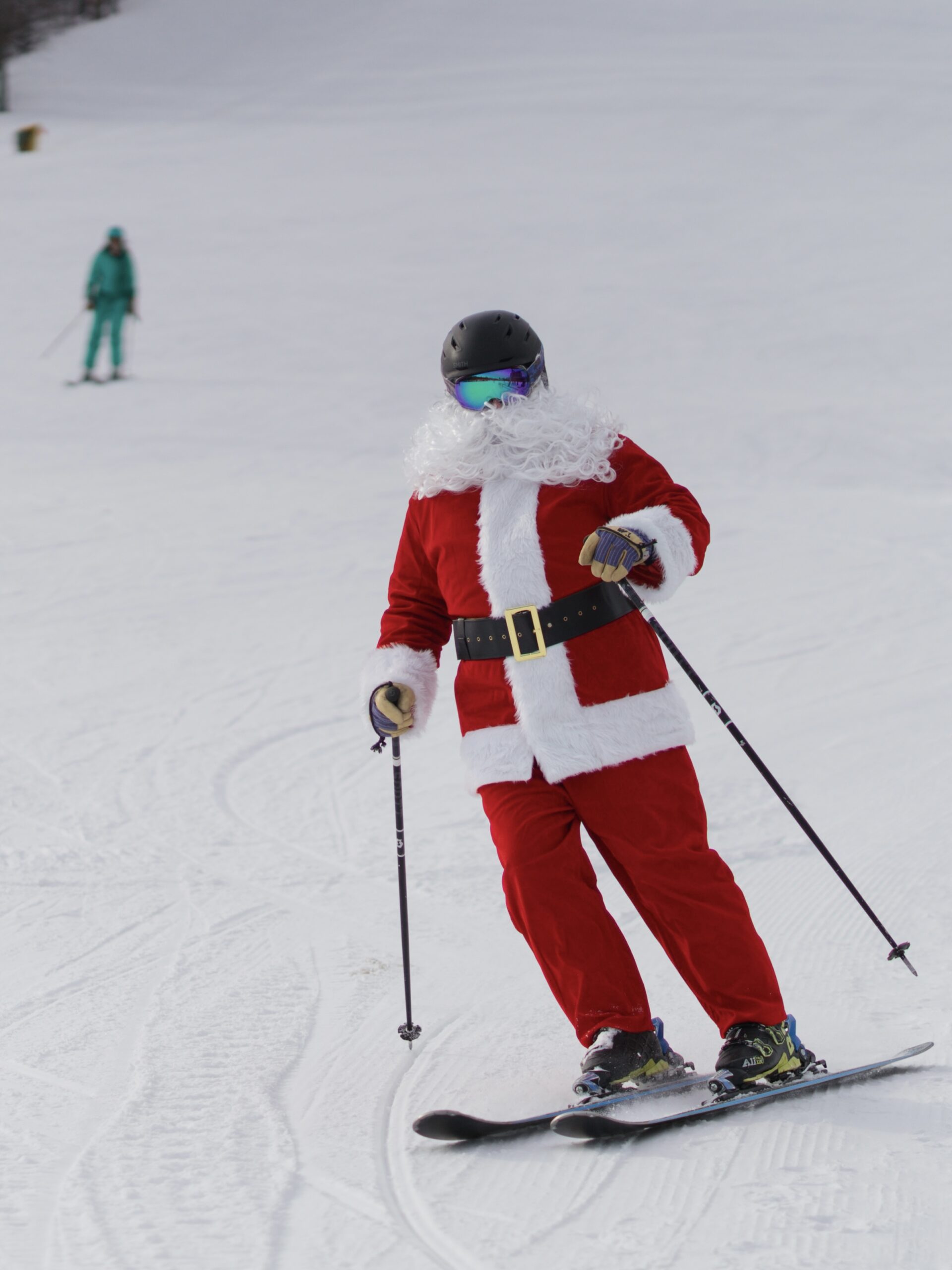 Santa on the Slopes
